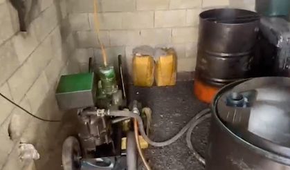 Şanlıurfa'da kaçak akaryakıt operasyonunda 2 gözaltı