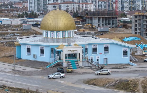 Malatya'da Kubbetüs Sahra Camisi'nin benzeri inşa edildi