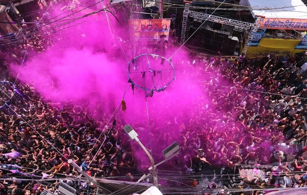 Hindistan'da "Holi Festivali" kutlamaları!