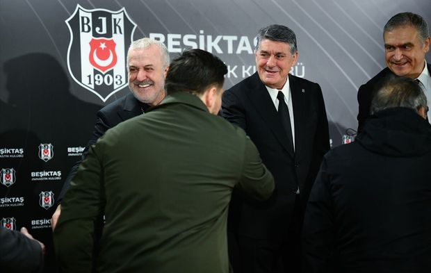 Beşiktaş Kulübünde bayramlaşma töreni yapıldı