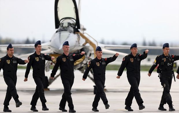 Konya'da, SOLOTÜRK'ün 15. yılına özel uçuş gerçekleştirildi
