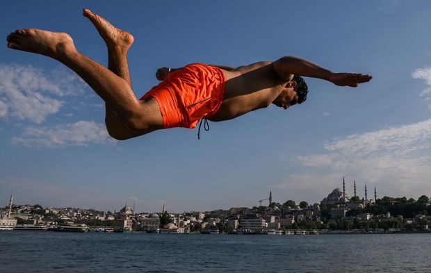 İstanbul'da sıcak hava