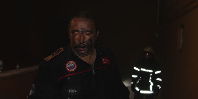 Kayseri'de yangın: 16 kişi hastanelik oldu