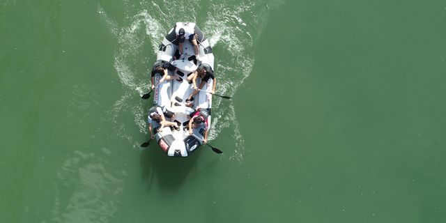 Bingöl'de rafting heyecanı