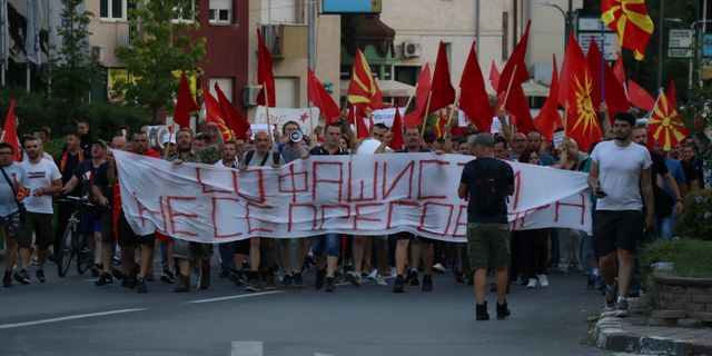 Makedonya'da protestolar dinmiyor