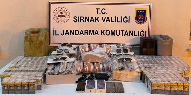 Şırnak’ta kaçakçılık operasyonu: 36 gözaltı
