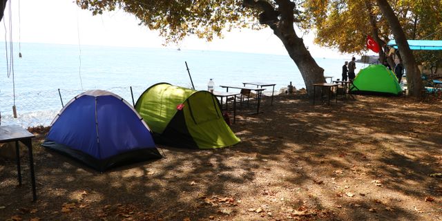 Türkiye'nin nadide kamp alanı
