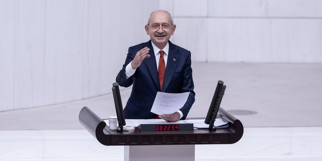 TBMM'de Kılıçdaroğlu'ndan 'Saray' vurgusu