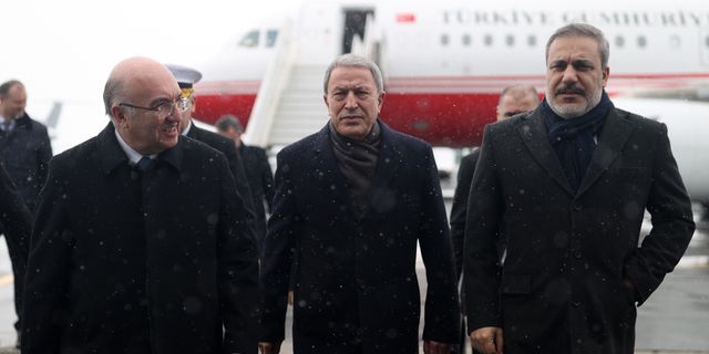 Bakan Akar ve MİT Başkanı Fidan'dan kritik ziyaret