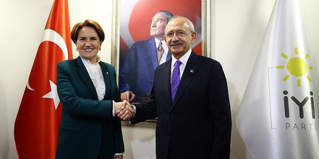 Kılıçdaroğlu ile Akşener'den sürpriz görüşme!