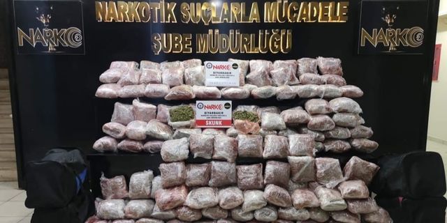 Diyarbakır'da narkotik bilançosu!