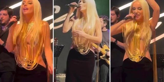 Gülşen aylar sonra ilk kez sahneye çıktı