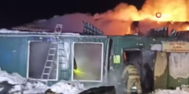 Huzurevinde yangın faciası: 20 ölü
