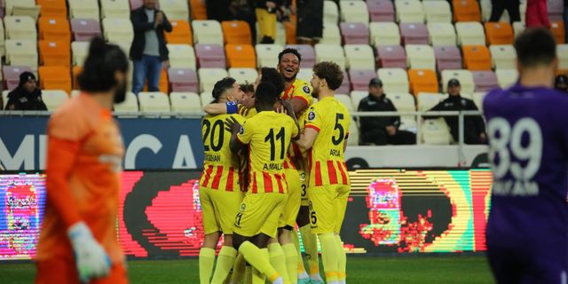 Yeni Malatyaspor 3 puanı tek golle aldı