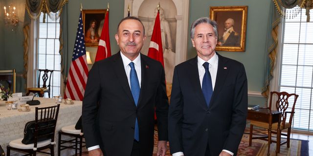 Dışişleri Bakanı Çavuşoğlu ABD'li mevkidaşı Blinken ile görüştü