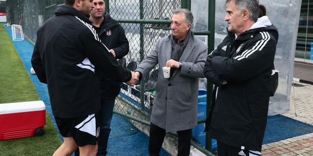 Beşiktaş'ta hazırlıkları Başkan Çebi de takip etti!