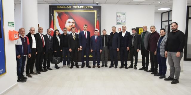 Bursa heyetinden Başkan Beyoğlu'na ziyaret