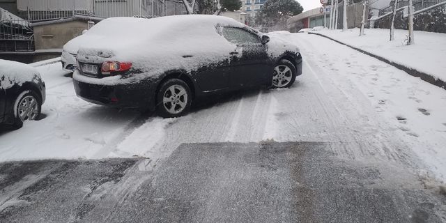 İstanbul kar altında