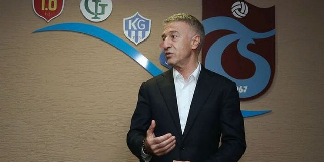 Trabzonspor Başkanı Ahmet Ağaoğlu, istifa etti!