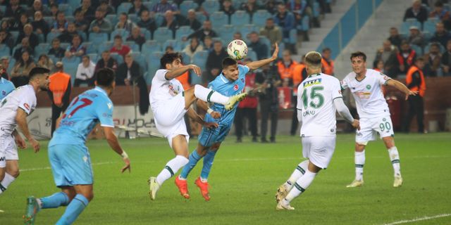 Konyaspor ile Trabzonspor 44. randevuda