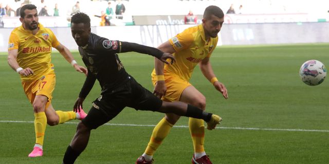 Konyaspor: 2 - Kayserispor: 2