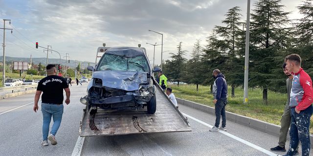 Burdur'da kaza: 1 ölü 1 yaralı