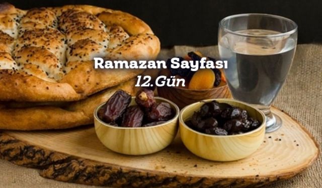 Ramazan Sayfası 12. Gün