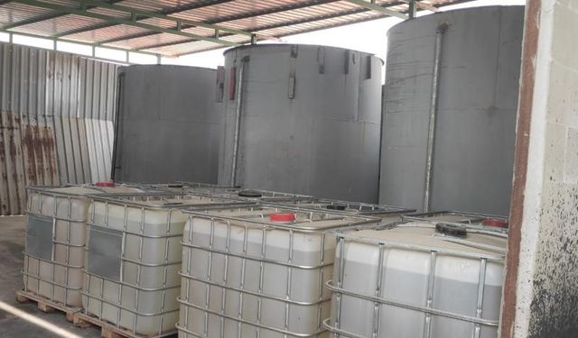 İzmir'de çiftliğe kaçak akaryakıt baskını