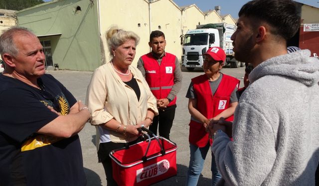 Alman televizyon yıldızından depremzedelere yardım eli