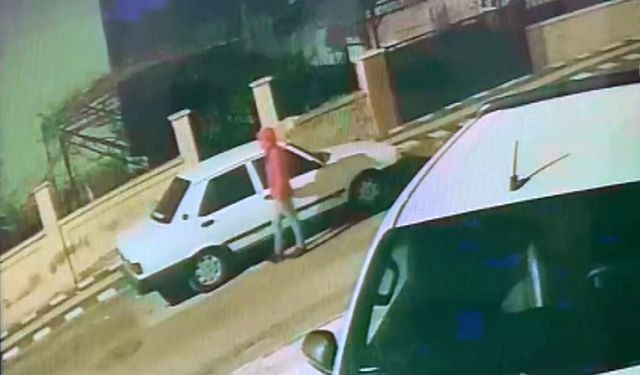 Oto fareleri 96 saatlik kamera görüntüsünden yakalandı