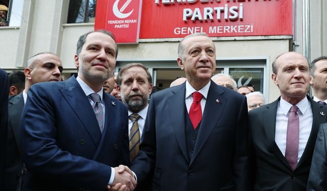 Erdoğan Erbakan'ı ziyaret etti!