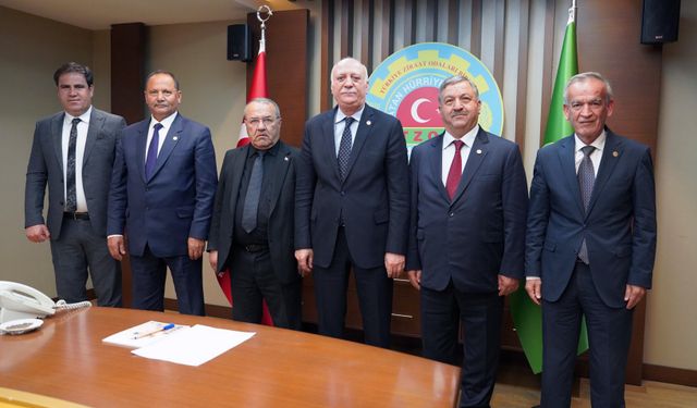 Muğla Ziraat Odaları Başkanlarından Ankara'ya ziyaret