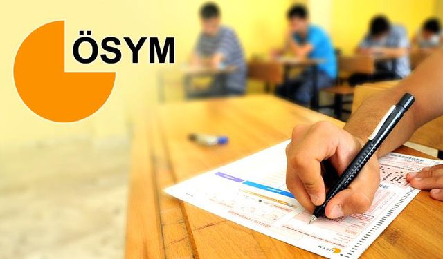 ÖSYM: MSÜ, YÖKDİL/1, YDS/1 ve TUS/1 sınavları yapılmayacak!