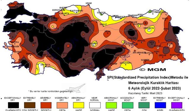 Sel yıktı geçti ama; yağışlar kuraklığı gidermedi!