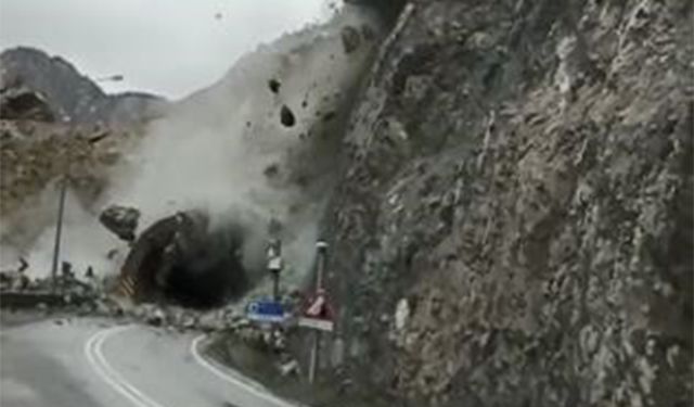 Artvin'de heyelan!