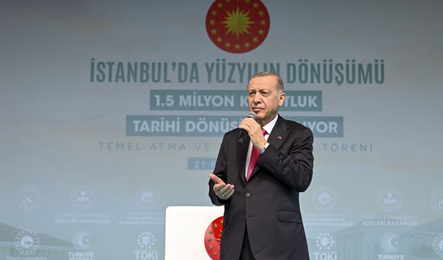 Erdoğan: Kentsel dönüşümde maliyetin yarısı bizden!