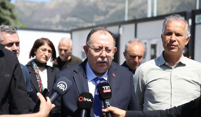 YSK Başkanı Kahramanmaraş’taki seçmen sayısını açıkladı