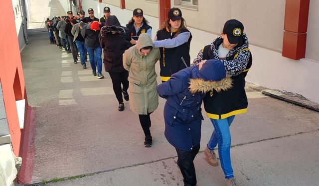 7 ilde sahte polislere operasyon!