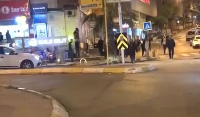 Sokak ortasında linç girişimi