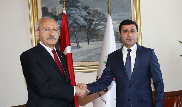 Demirtaş'tan Kılıçdaroğlu'na açık destek