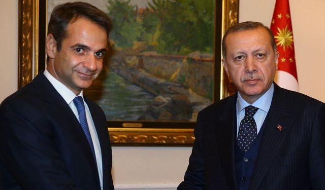 Cumhurbaşkanı Erdoğan Miçotakis’i tebrik etti!