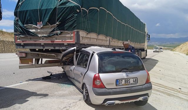 Antalya'da feci kaza!