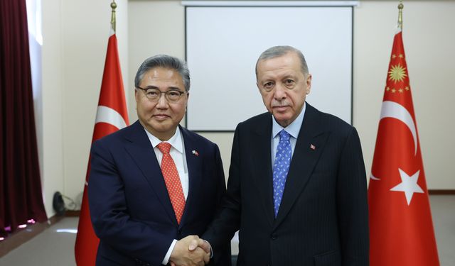 Cumhurbaşkanı Erdoğan Jin'i kabul etti!