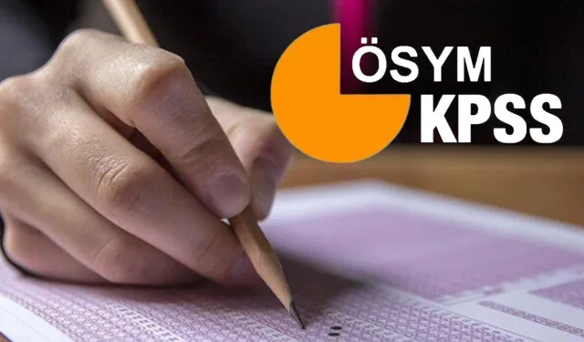 KPSS soru kitapçıkları ve cevap anahtarları yayımlandı