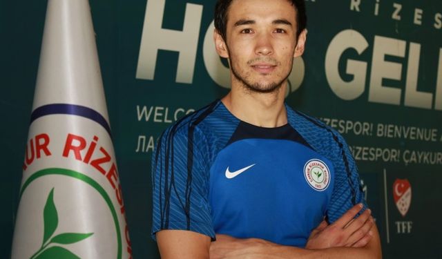 Çaykur Rizespor Alikulov'u transfer etti