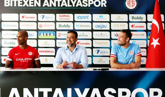 Antalyaspor’a 2 transfer birden!