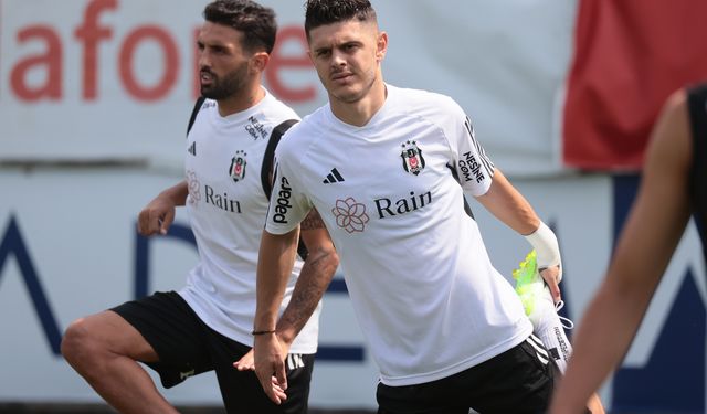Beşiktaş'ta Milot Rashica ilk idmanına çıktı