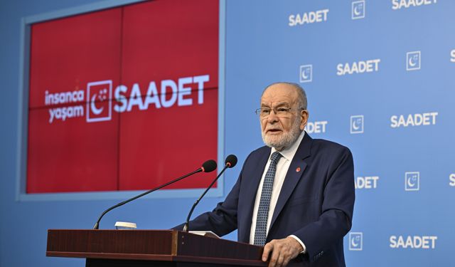 Saadet Partisinde siyasi partiler arası bayramlaşma