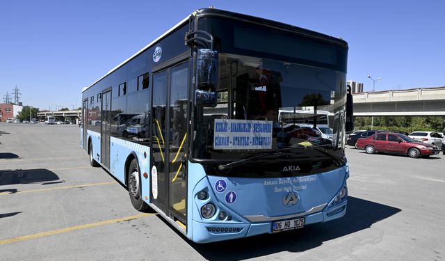 EGO'dan özel halk otobüslerine ilişkin açıklama
