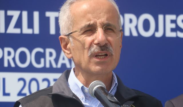 Bakan Uraloğlu açıkladı: Ankara-İzmir arası 3 buçuk saate düşecek!
